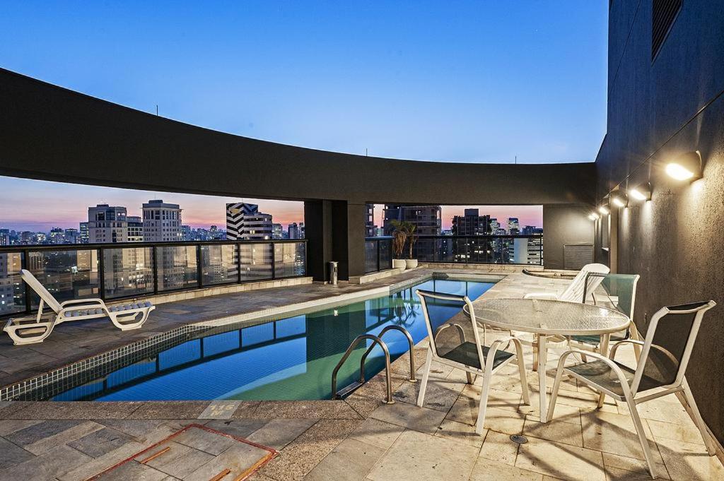 Flat Moema Rouxinol Aparthotel São Paulo Buitenkant foto